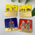 Coaster 04_ Dance Under The Yellow Sky_Set of 4 Coasters