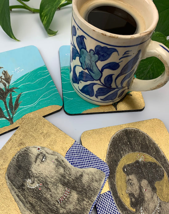 Chai Coffee Coasters