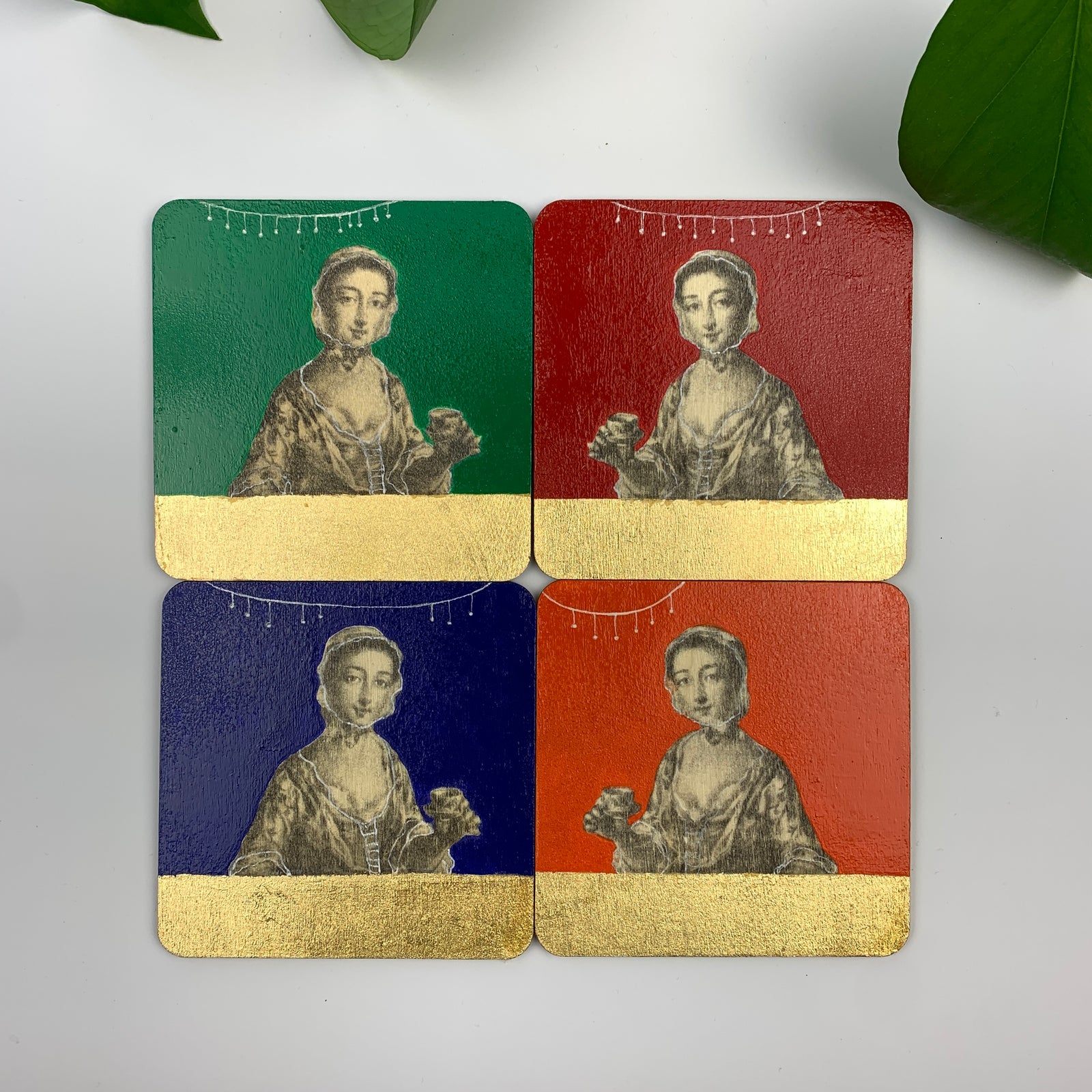 Coaster 24_Breakfast Tea_Set of 4 Coasters