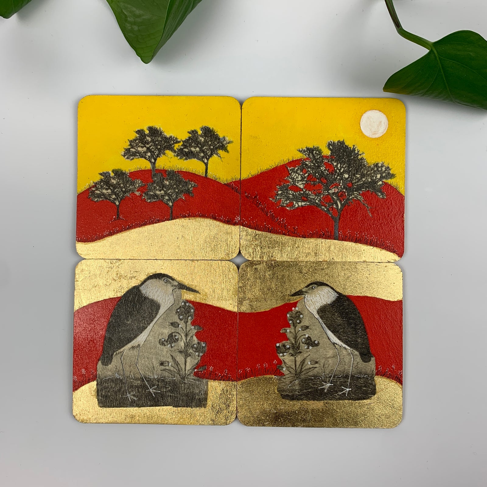 Coaster 21_ Red valley_Set of 4 Coasters