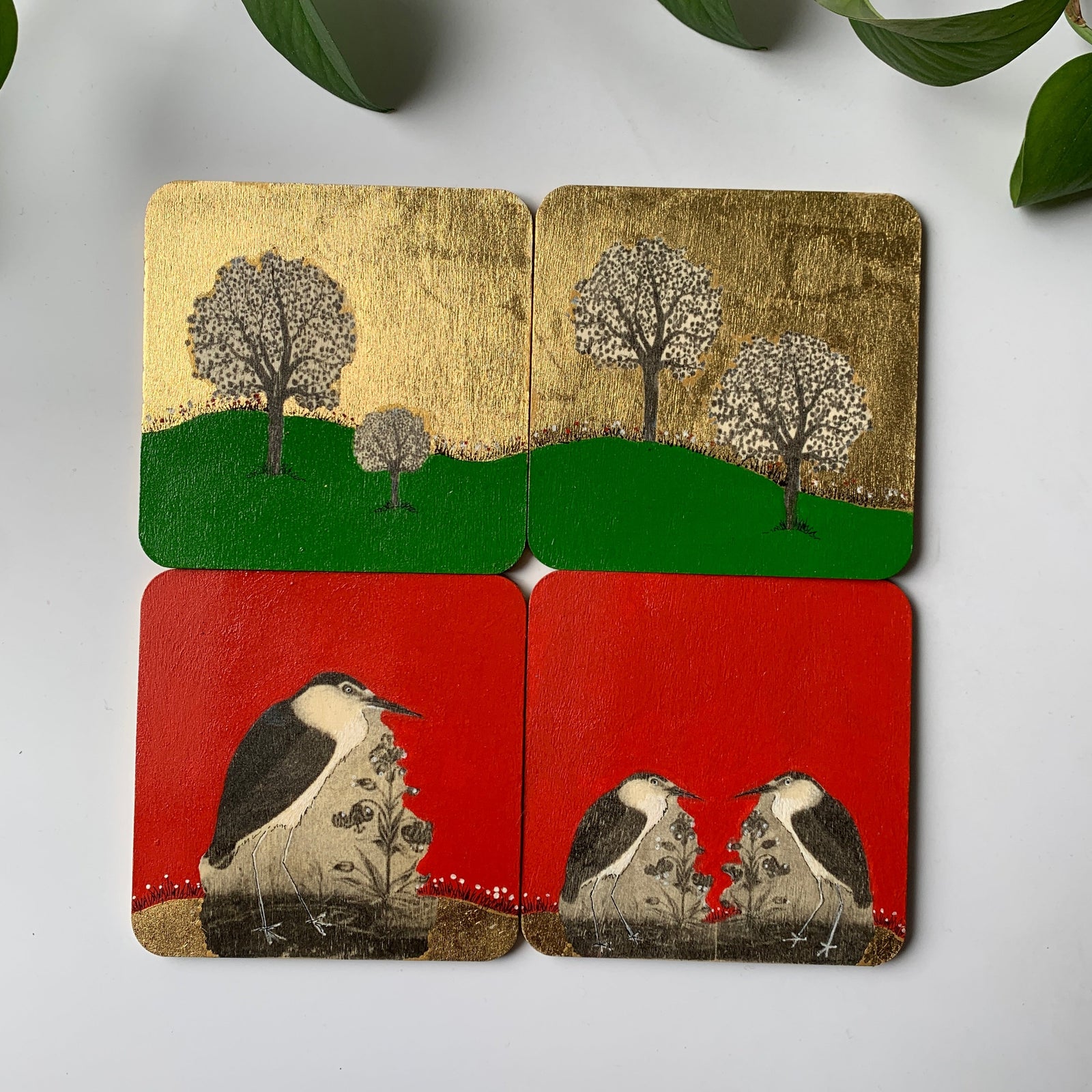 Coaster 27_I Miss You _Set of 4 Coasters